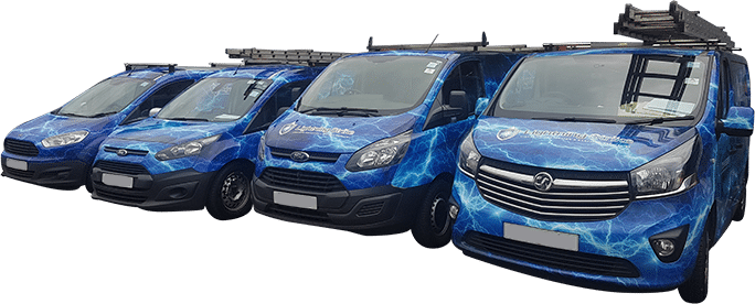 Lightning Strike Vans