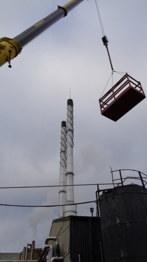 Completed Installation of Ligthning Conductor