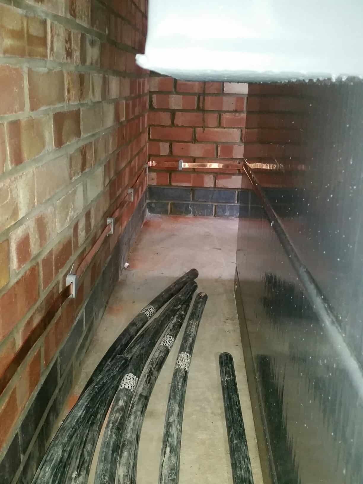 Earthing System with Copper Channel