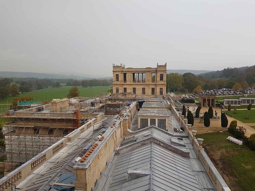 Chatsworth Hall - Roof Repairs