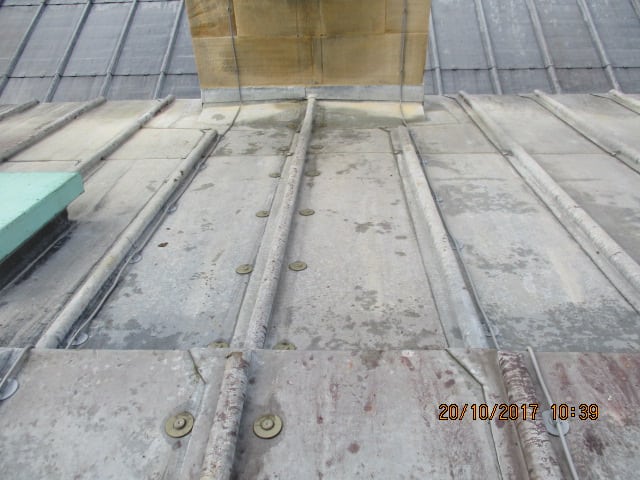 Chatsworth Hall - Roof