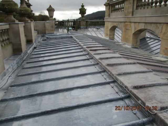 Chatsworth Hall - Roof (2)