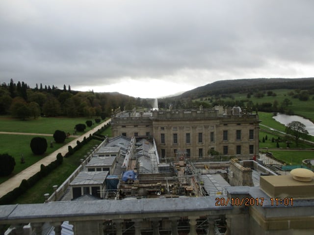 Chatsworth Hall - Restoration Work